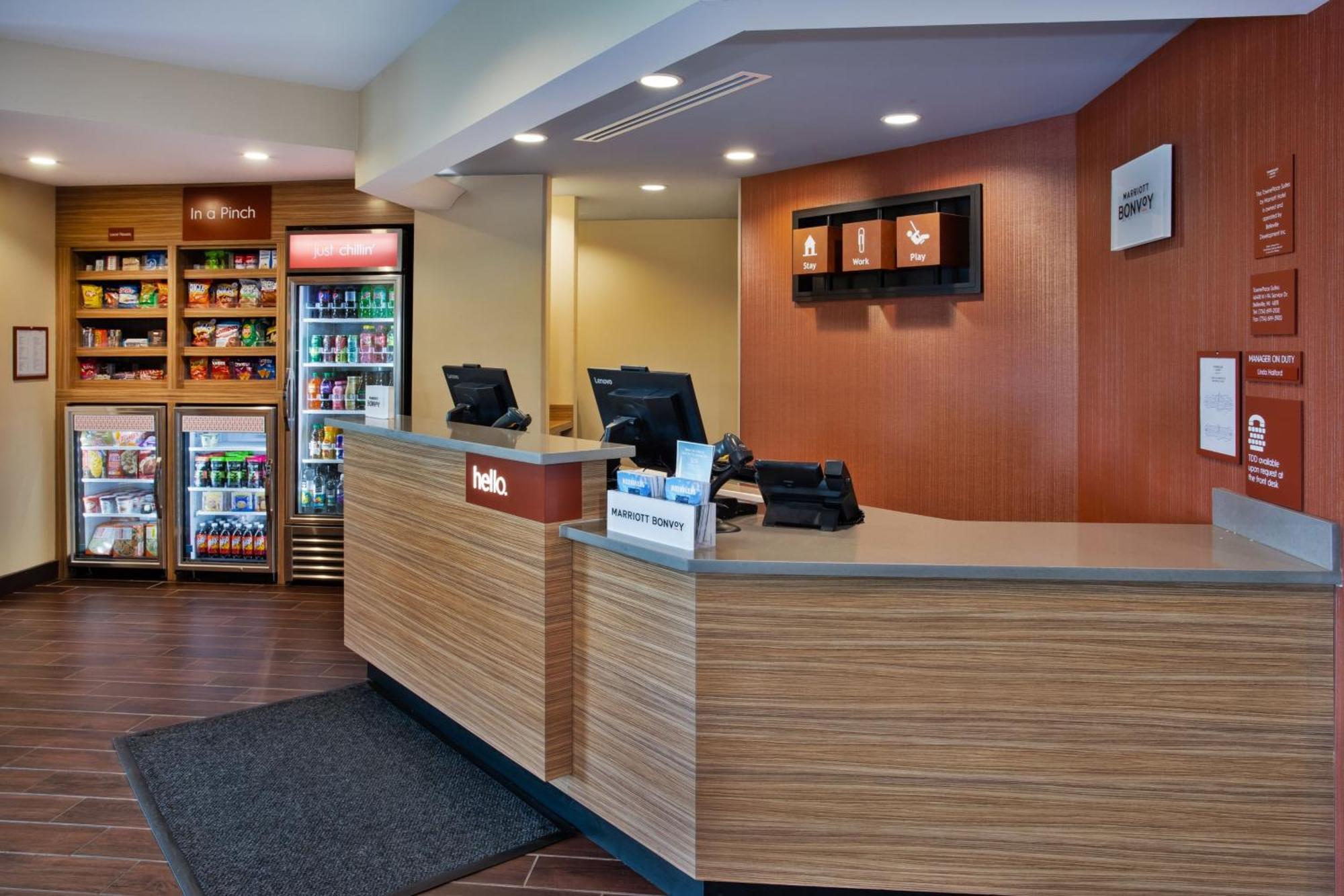 Towneplace Suites By Marriott Detroit Belleville Exteriör bild